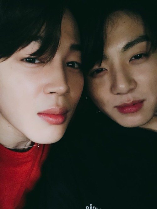 jikoooktrash - selfies where they just finished making out are my...