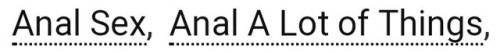 ao3tagoftheday - [Image Description - Tags reading “anal sex,...