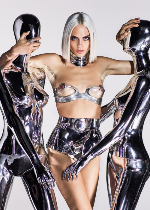 leah-cultice:Cara Delevingne by Mariano Vivanco for GQ UK August...