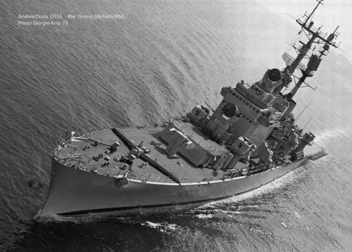 bmashina - The cruiser-helicopter carrier Andrea Doria in the...