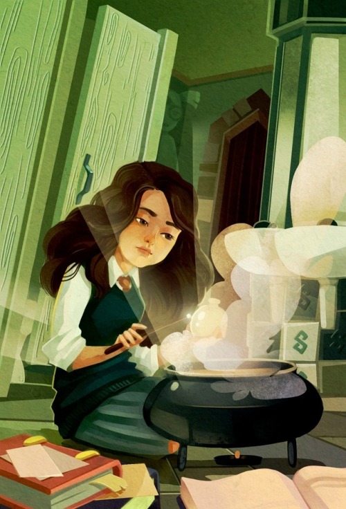 marinamichkina - Hermione and Polyjuice Potion