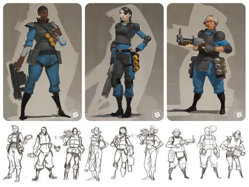 kritzkast - Female Team Fortress 2 Classes Were Almost...