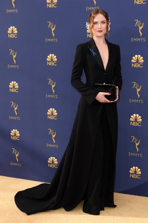 ceichler - Evan Rachel Wood at the 2018 Emmys (September, 2018)