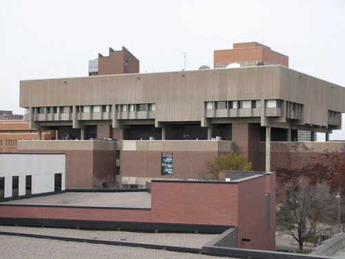 germanpostwarmodern - Rarig Center (1971) in Minneapolis, USA, by...