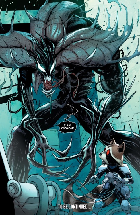 momolady - I just found out at one point Groot got infected with a Venom symbiote and I had to share..