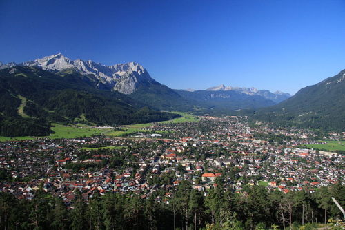 willkommen-in-germany - Garmisch-Patenkirchen in Bayern (Bavaria),...