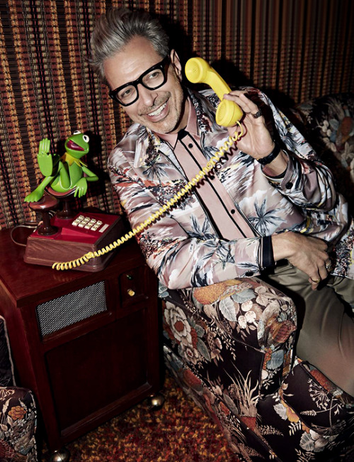 1-pm - Jeff Goldblum photographed by Doug Inglish for British GQ...