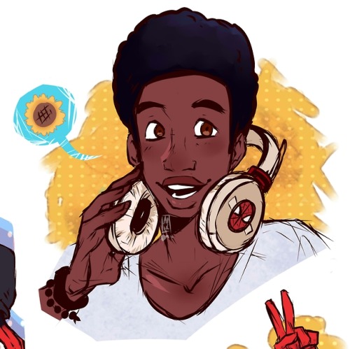 halumichan - MILES MORALES.This sunflower boy was just the...