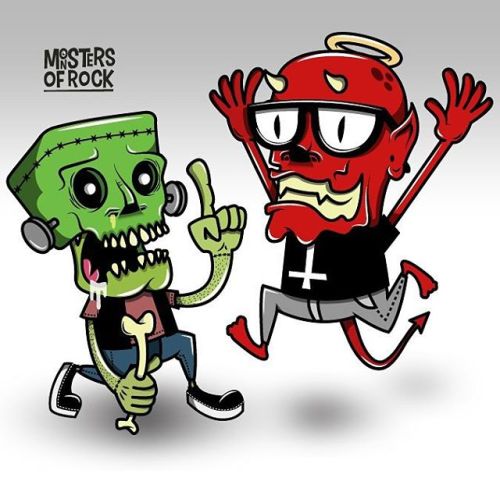 Monsters of Rock #rock #monsters #bestvector #c4laca #calaca...