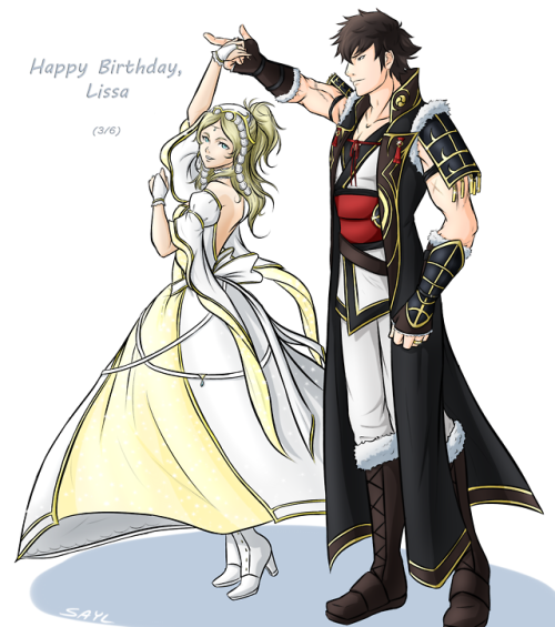 thesolitaryblade:March 6th is Lissa’s birthday so I drew a...