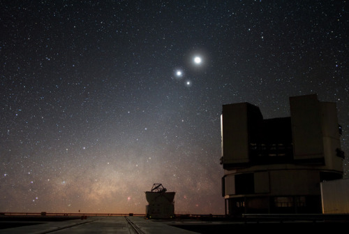 traverse-our-universe - Moon, Venus, and Jupiter | ESO on Flickr