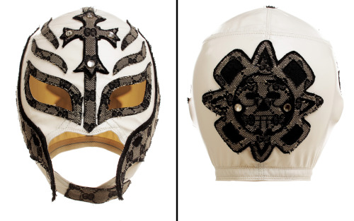 thesnobbyartsyblog - Rey Mysterio’s designer masks.