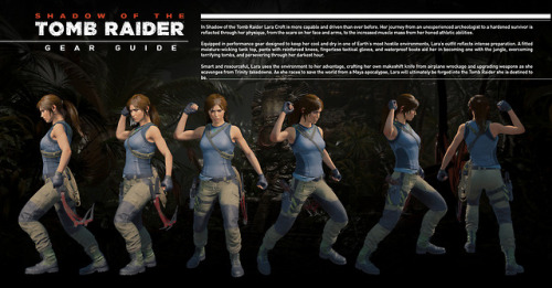 tombraider - Shadow of the Tomb Raider Gear GuideLara Croft is...