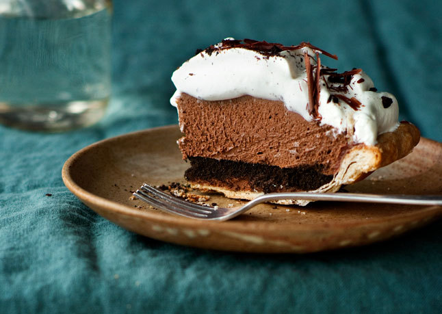 Mile High Chocolate PieIngredients• 1 pie crust, homemade or store-bought
• 4 large egg whites
• ¾ cup plus 3 Tbsp. sugar
• 10 ounces semisweet or bittersweet chocolate (do not exceed 71% cacao),...