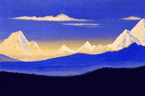 nicholasroerich:Himalayas, 1940, Nicholas Roerich
