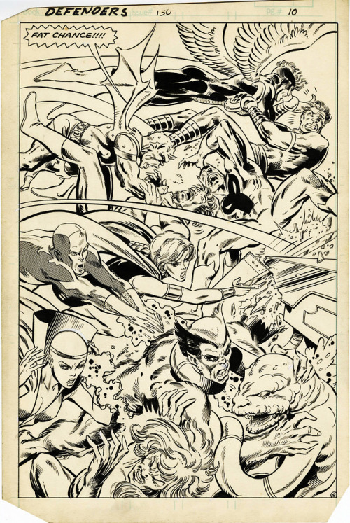 travisellisor - page 8 from TheDefenders (1972) #130 by Mike...