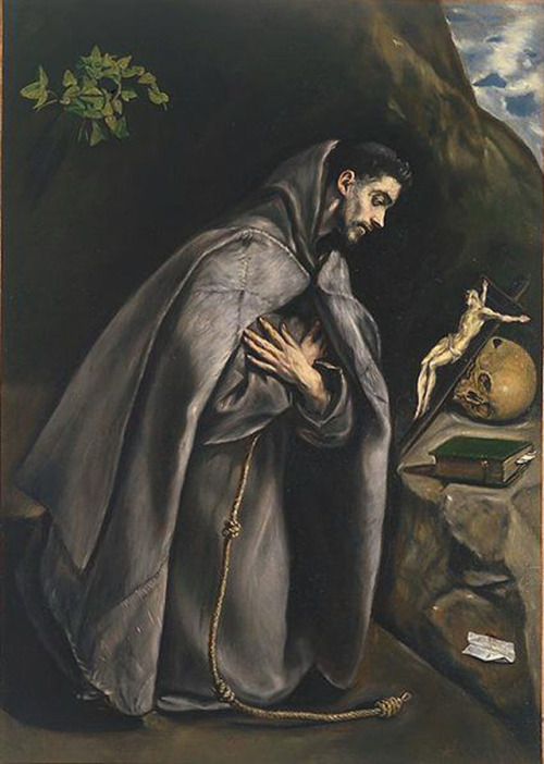 St. Francis praying, El GrecoMedium - ...
