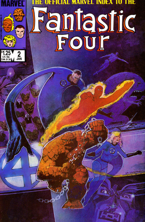 comicbookcovers - Fantastic Four Index #2, January 1986,...