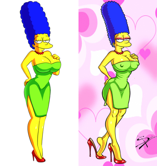 Marge Simpson by Strike-Force & NecronocimonStrike-Force...