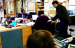 dundermifflinscranton - What’s this? Looks like a red wire.