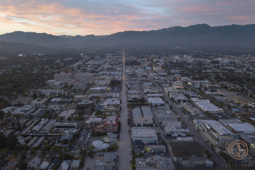 eddieshih - Sunset.Old Town Pasadena, California.