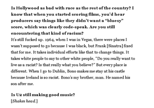 mysharona1987 - This interview, tho.HE KNOWS WHO KILLED JFK.