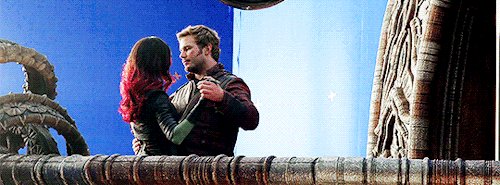 starlvrd - Chris Pratt and Zoe Saldana, ‘Guardians of the Galaxy...