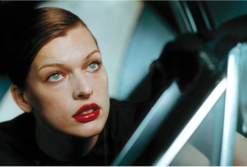 aleworldaddict - ‘L.A. Report’  Milla Jovovich and Karen Elson by...