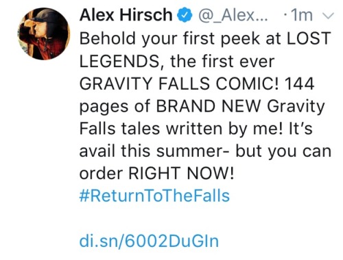 fuckyeahgravityfalls:And the title and cover to the graphic...