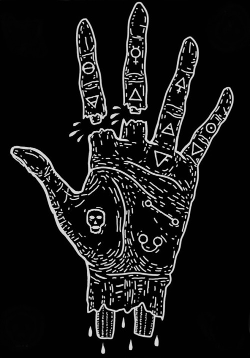 chaosophia218 - Hand of the Mysteries.The Alchemical Symbol of...
