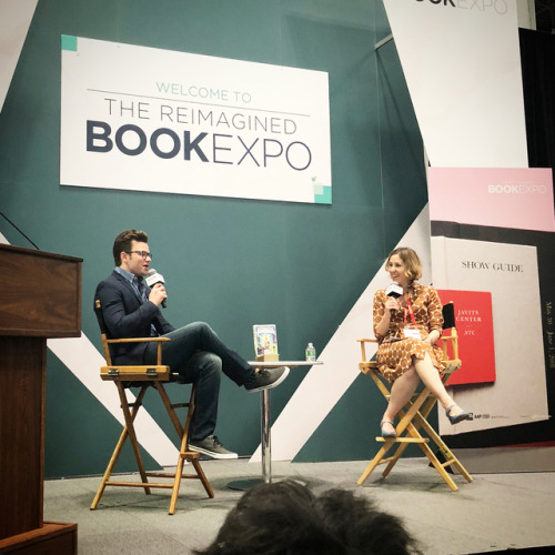 chriscolfernews - chriscolfer Thanks for having me @BookExpo!...