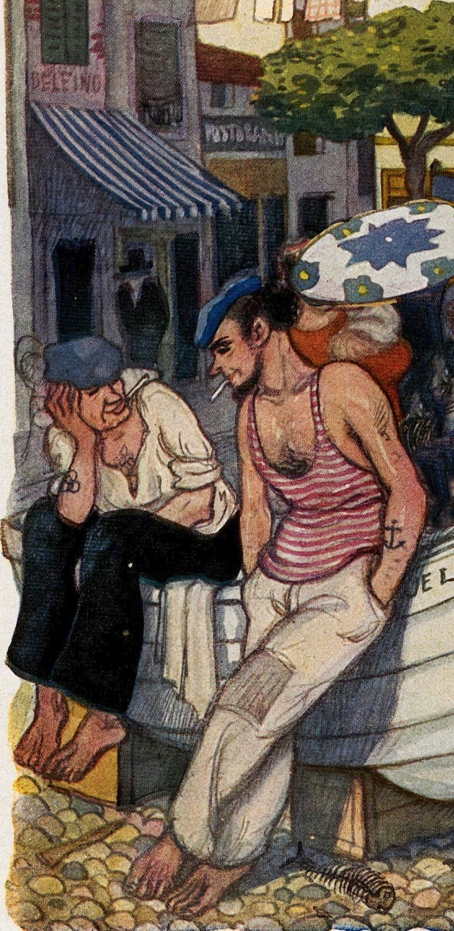 Lonesome Sailors
From Fliegende Blätter, 1932.