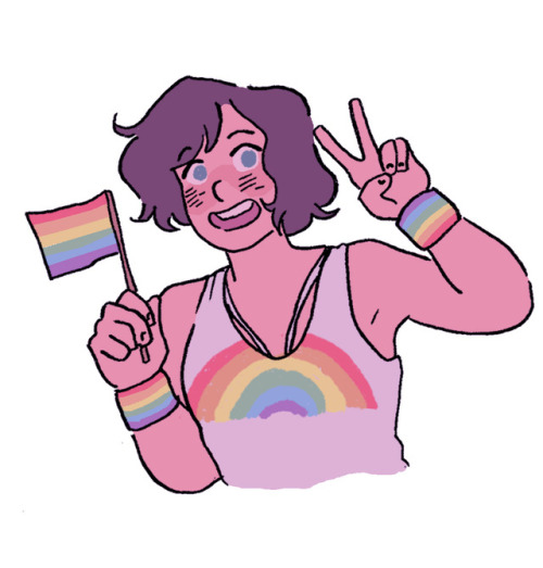 Happy Pride Month! I am a gay disaster doing my best 