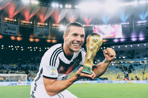 greatsofthegame - Lukas Podolski 2014Lukas Podolski pictured...
