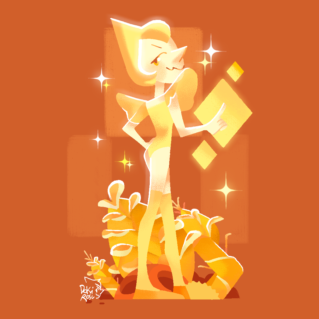 Exclusive stickers for my Kickstarter campaign! Each Diamond’s pin will be paired up with their respective Pearl sticker exclusive to the campaign! For example, the Yellow Diamond enamel pin comes...