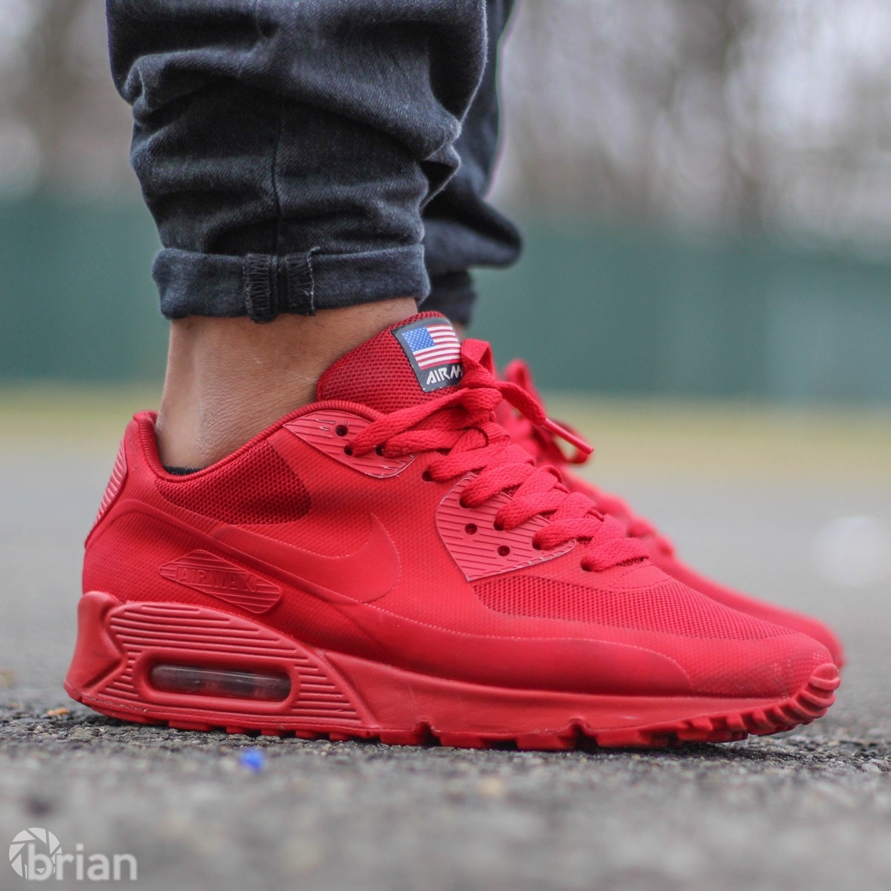 Nike Air Max 90 Hyperfuse ‘independence Day’ Red Sweetsoles Sneakers Kicks And Trainers