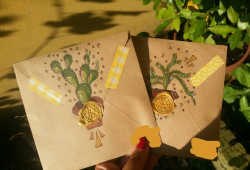 amberum:Another pic of outgoing snail mail