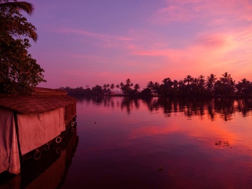 certain-rivers - Kerala sunset