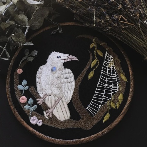 sosuperawesome:Embroidery by Lyla Mori on Instagram