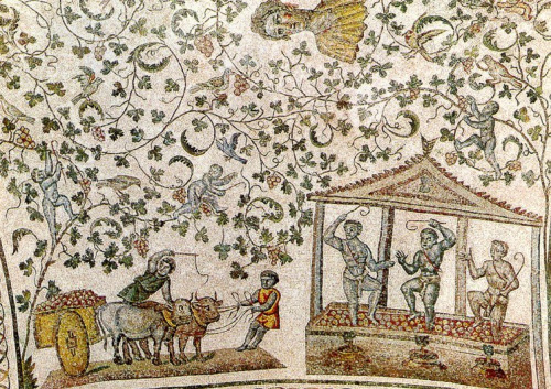 irefiordiligi - IV century roman mosaics inside the Mausoleum of...