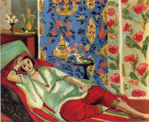 Odalisque in red trousers, Henri...