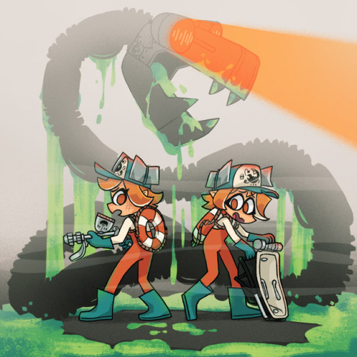 heyspacekid - A thick fog descended on the two inklings the...