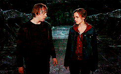 zalrb - Parallel Gifset↳Ron and Hermione as Anastasia and...