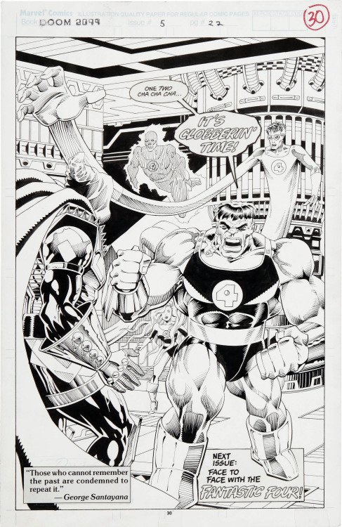 travisellisor - page 30 from Doom 2099 #5 by Pat Broderick,...
