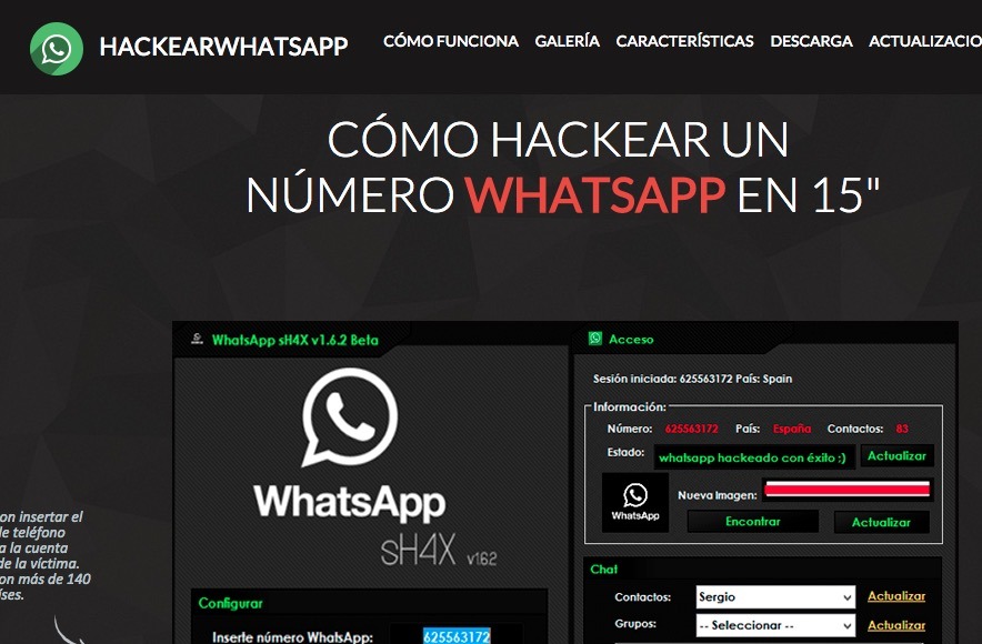 ¿Cómo hackear un número de WhatsApp?