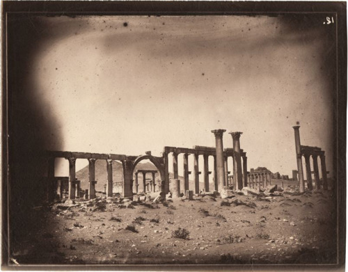 thegetty - The Ruins of Palmyra, Captured in Vintage...