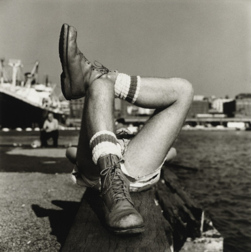 Christopher Street Pier #2 (Crossed Legs), 1976