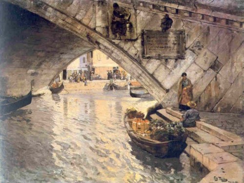 impressionism-art - Rialto1895Frits Thaulow