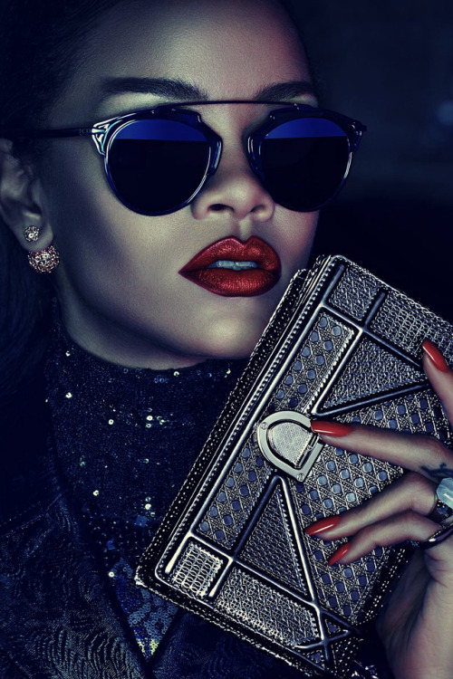 hellyeahrihannafenty:Rihanna x Dior’s Secret Garden Campaign ~...