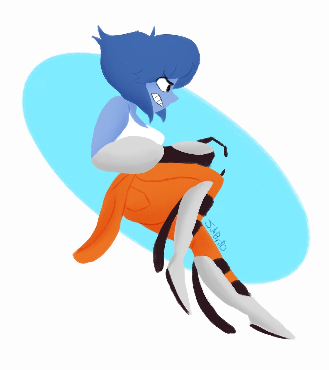 Lapis as Chell from Portal!